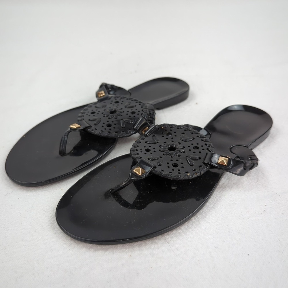 GIRLS JACK‎ ROGERS SANDALS SIZE 4. A76